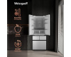 Отдельностоящий холодильник Weissgauff WFD 450 Built-in Inverter NoFrost White