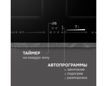 Стеклокерамическая варочная панель Zigmund & Shtain CI 69.6 B