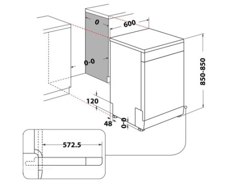 Посудомоечная машина WHIRLPOOL WFC 3C26N F DISHWASHER WP