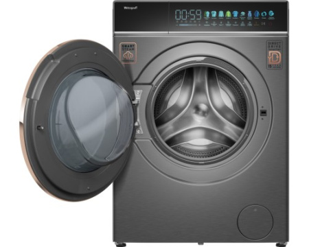Стиральная машина с прямым приводом Weissgauff WM 58411 Direct Drive Inverter Premium Steam Grey