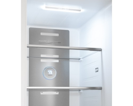Отдельностоящий холодильник с инвертором Weissgauff WSBS 1036 Inverter NoFrost Premium Champagne Glass
