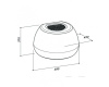 Настенная вытяжка Sirius SLT 106 LINK copper
