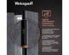Отдельностоящий холодильник с инвертором Weissgauff WSBS 590 NoFrost Inverter Premium Rock Glass