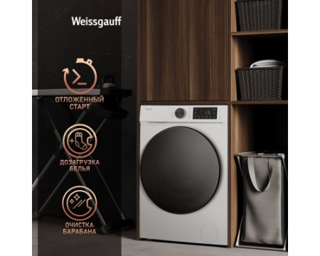 Стиральная машина с инвертором и паром Weissgauff WM 61410 Inverter Steam