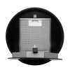 Вытяжка KONIGIN Illuvium W Black/Black Glass 35
