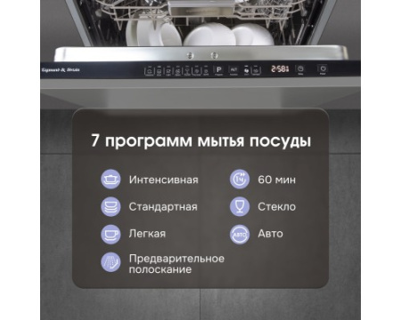 Посудомоечная машина Zigmund & Shtain DW 308.6