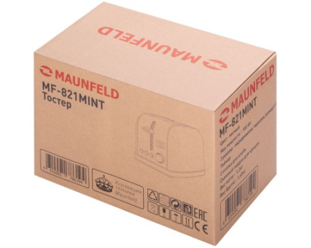 Тостер Maunfeld MF-821MINT