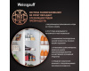 Отдельностоящий холодильник с инвертором Weissgauff WSBS 500 Inverter NoFrost Dark Grey
