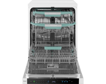 Посудомоечная машина с авто-открыванием и инвертором Weissgauff DW 6114 Inverter Touch AutoOpen White