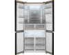 Отдельностоящий холодильник с инвертором Weissgauff WCD 510 Built-in Inverter NoFrost Champagne Glass
