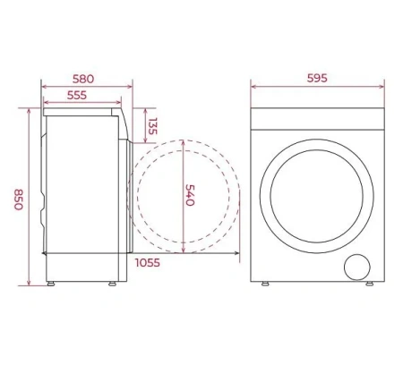 Стиральная машина LEX LWM10612 WHID MAGNA