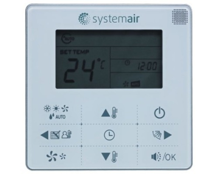 Мощная сплит-система канального типа Systemair SYSPLIT DUCT 96 HP R