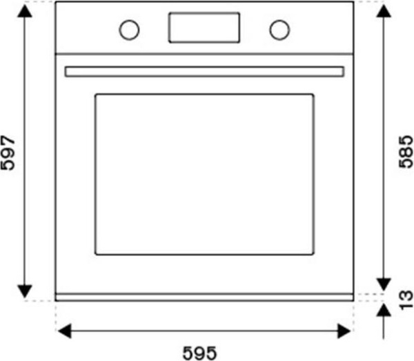 Встраиваемый духовой шкаф Bertazzoni F605 MOD EKXS