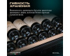 Винный шкаф Meyvel MV163PRO-KBT2 (Тёмный шоколад)