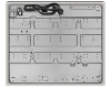 Варочная панель газовая MEFERI MGH604BG GLASS ULTRA