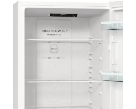Отдельностоящий двухкамерный холодильник Gorenje NRK6191EW4