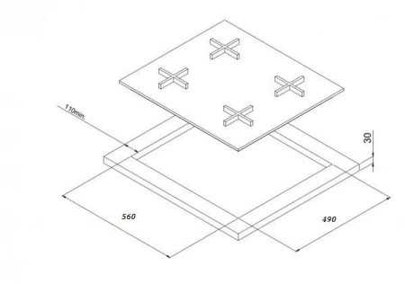 Варочная поверхность KORTING hk 6200