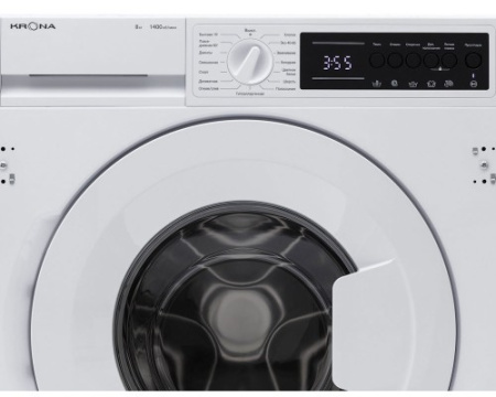 Встраиваемая стиральная машина Krona ZIMMER 1400 8K WHITE