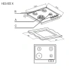 Варочная поверхность EVELUX HEG 655 X