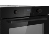 Встраиваемый компактный духовой шкаф с СВЧ Weissgauff OE 4551 DB Black Edition