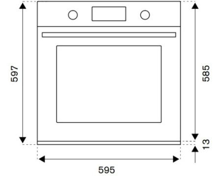 Духовой шкаф Bertazzoni F6011MODPTX/23