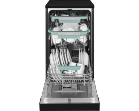 Посудомоечная машина c авто-открыванием и инвертором Weissgauff DW 4539 Inverter Touch AutoOpen Black