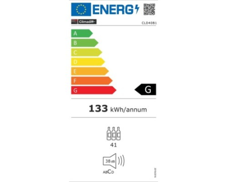 Винный шкаф Climadiff CLD40B1