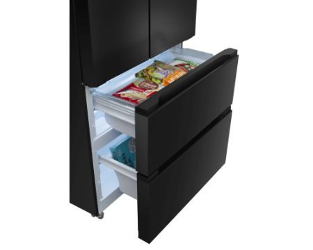 Многокамерный холодильник Meferi MFR83BLACK IX TOTAL NO FROST FRENCH DOOR COMFORT