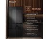 Отдельностоящий холодильник с инвертором Weissgauff WCD 450 BG NoFrost Inverter
