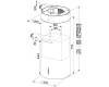 Вытяжка Faber островная CYLINDRA ISOLA PLUS BK MATT A37