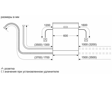 Встраиваемая посудомоечная машина Bosch SMV2IKX1HR