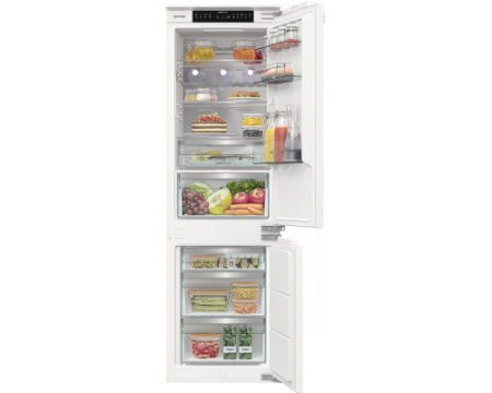 Встраиваемый двухкамерный холодильник Gorenje NRKI517E82WF