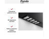Встраиваемая вытяжка Pando GTI/810 NEGRO V.1050 ECO SEC PLUS