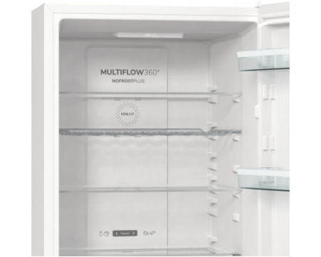 Отдельностоящий двухкамерный холодильник Gorenje NRK6192AW4
