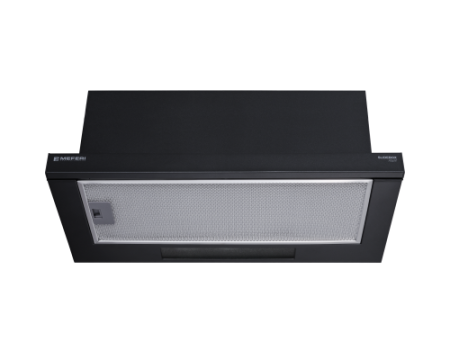 Телескопическая вытяжка Meferi SLIDEBOX60BK POWER
