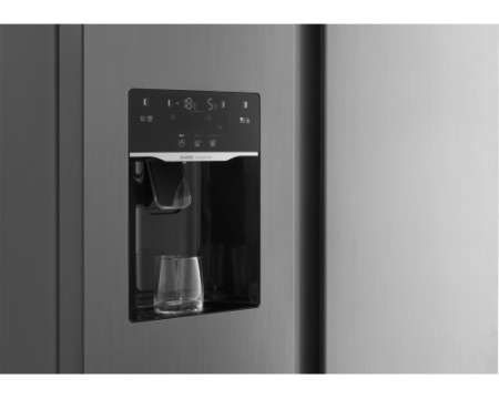 Отдельностоящий холодильник с инвертором и генератором льда Weissgauff WSBS 695 NFX Inverter Ice Maker