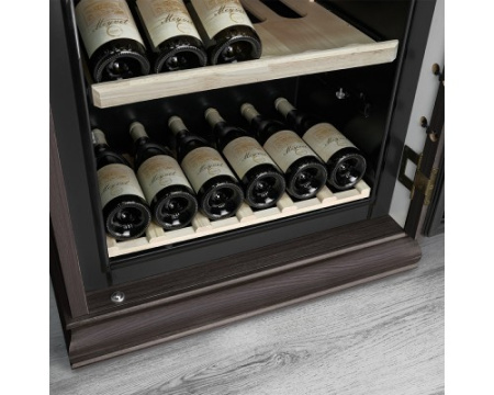 Винный шкаф Meyvel MV102-WD1-C (Dark Chocolate)