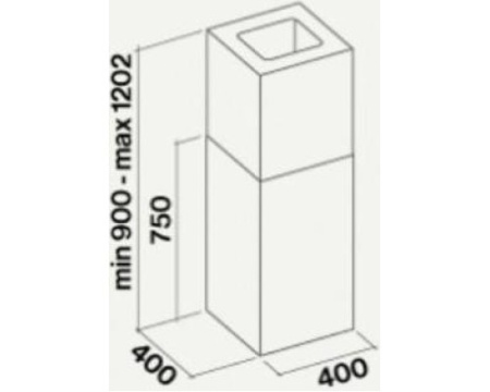 Вытяжка Falmec Mira Black Isola 40 (800) CMWI40.E1P2#ZZZN491F