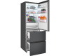 Отдельностоящий холодильник Weissgauff WFD 450 Total NoFrost Inverter Dark Grey Built-in