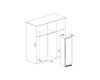 Винный шкаф Meyvel MV98-KST3 (Slim)