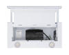Телескопическая вытяжка Meferi SLIDEBOX60BK GLASS ULTRA