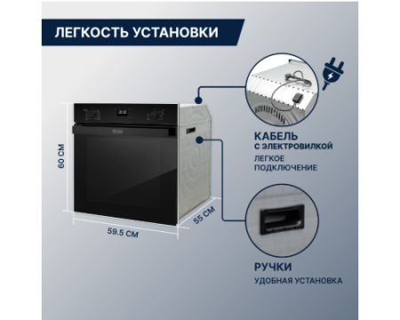 Духовой шкаф DeLonghi DEO 755 NB Martina