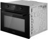 Встраиваемый компактный духовой шкаф с СВЧ Weissgauff OE 4551 DB Black Edition