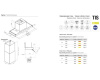 Встраиваемая вытяжка Pando TIS/90 CR.BLANCO V.850
