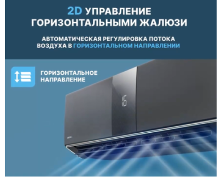Настенный внутренний блок мульти-сплит системы Centek CT-66AMWM-H09/4R3B(HG)