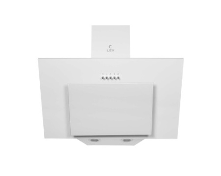 Наклонная кухонная вытяжка LEX Mira 600 White