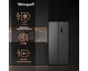 Отдельностоящий холодильник с инвертором Weissgauff WSBS 500 Inverter NoFrost Inox