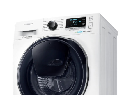 Стиральная машина Samsung WW80K6210RW/LD (AddWash и Eco Bubble)