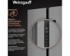 Отдельностоящий холодильник с инвертором Weissgauff WSBS 500 Inverter NoFrost Inox