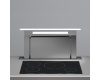 Вытяжка Falmec Design+ DOWN DRAFT tavolo 90 vetro bianco CDDW90.E1P2#ZZZF400F